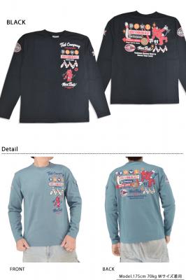 ロングTシャツ「ボウリング」◆TEDMAN/テッドマン