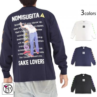 NOMISUGITAロングTシャツ◆YOIDORE