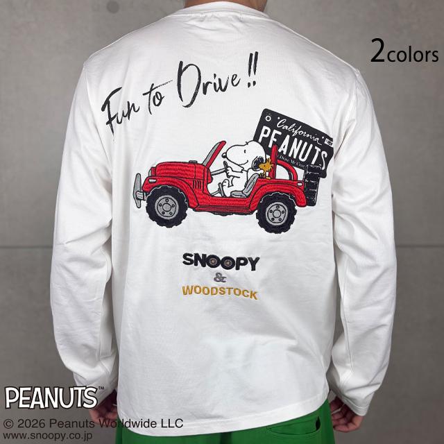【専用】SNOOPY_様 SNOOPYコラボ PEANUTS DRIVEロングTシャツ Flagstaff 463033 フラッグ