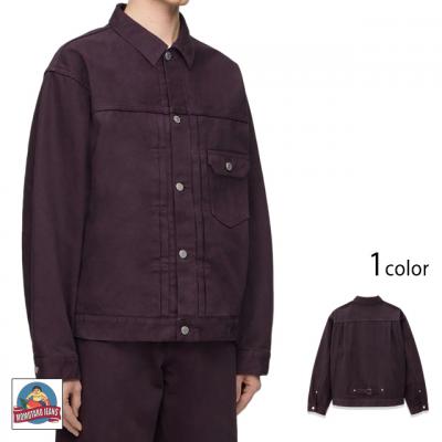 紫根デニムジャケット #001 DENIM JACKET - SHIKON◆桃太郎ジーンズ