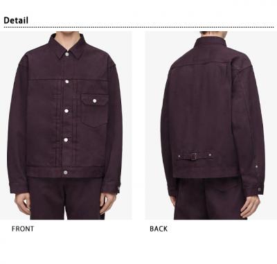 紫根デニムジャケット #001 DENIM JACKET - SHIKON◆桃太郎ジーンズ