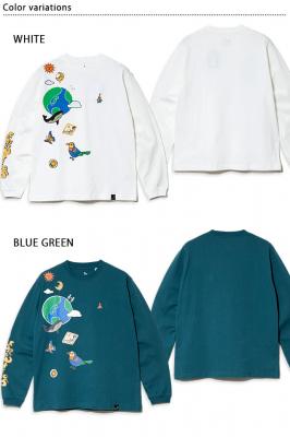 USA/C gsc planetロングスリーブTシャツ◆go slow caravan