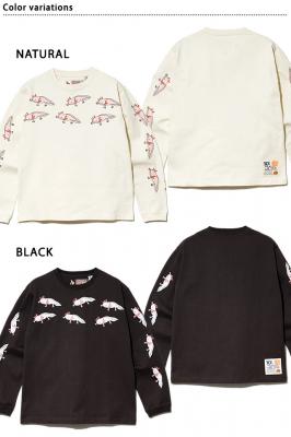 超ヘビーUSA/C ウーパールーパーロングTシャツ◆go slow caravan