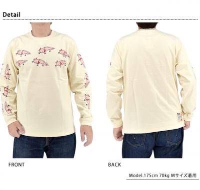超ヘビーUSA/C ウーパールーパーロングTシャツ◆go slow caravan