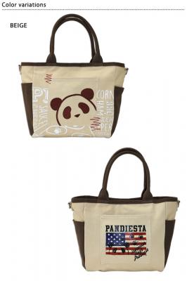 アメリカンパンダトートバッグ◆PANDIESTA JAPAN