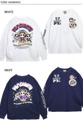 ディスコソウルパンダロングTシャツ◆PANDIESTA JAPAN