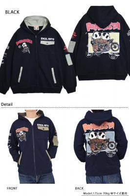 タンデムバイクミリタリージップパーカー◆PANDIESTA JAPAN