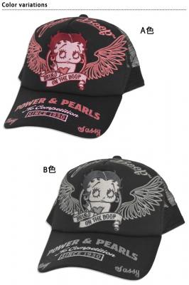 BETTY×ネバーマインド ツイルメッシュキャップ◆NEVER MIND