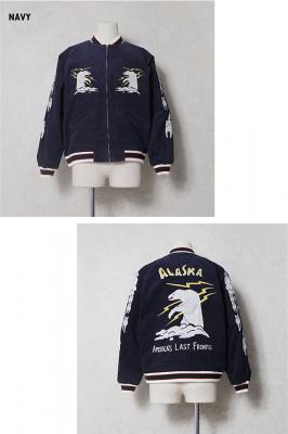 コーデュロイスーベニアジャケット「ALASKA」◆HOUSTON