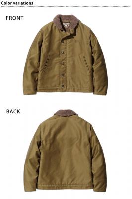 Type N-1 Khaki “NAVY DEPARTMENT DEMOTEX-ED”◆BUZZ RICKSON'S
