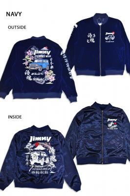 SEVENTH SENSE WEAR×JIMNYコラボリバーシブル別珍スカジャン◆サクラスタイルセレクション