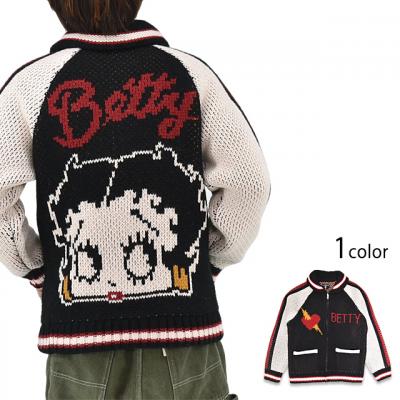 BETTY×ネバーマインド 3Gジャガードスカニット◆NEVER MIND